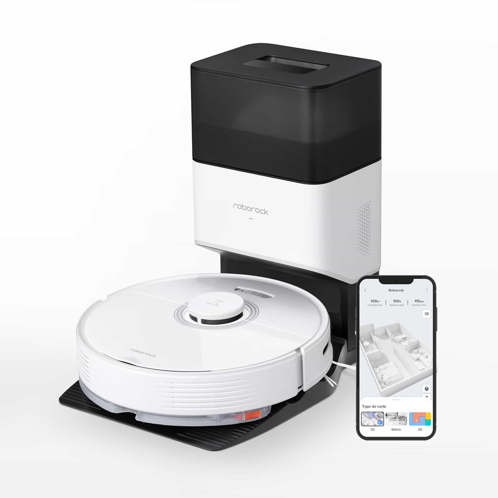 Roborock Q7 Max+ Robot Vacuum with Auto-Empty Dock Pure