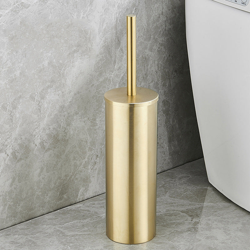 Stainless Steel Floor Toilet Brush Toilet Cleaning Brush Suit