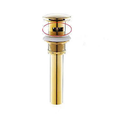 DecorBites™ Gold Crystal Double Handle Basin Faucet for Bathroom Sink Mixer Tap