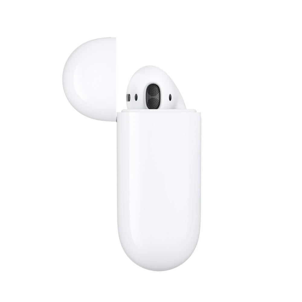 Apple AirPods Second Generation Refurbished with H2 Chip Immersive Sound For On The Go