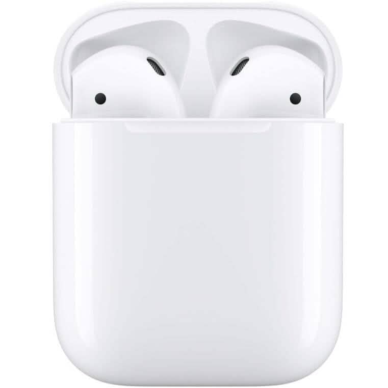 Apple AirPods Second Generation Refurbished with H2 Chip Immersive Sound For On The Go