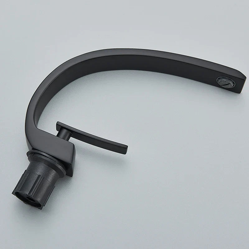 DecorBites™ Black Luxury Brass Basin Faucet Mixer Tap