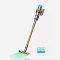 Dyson V15 Detect Absolute Stick Vacuum Cleaner With HEPA Filtration Laser Dust Detection Gold Finish For Pet Owners