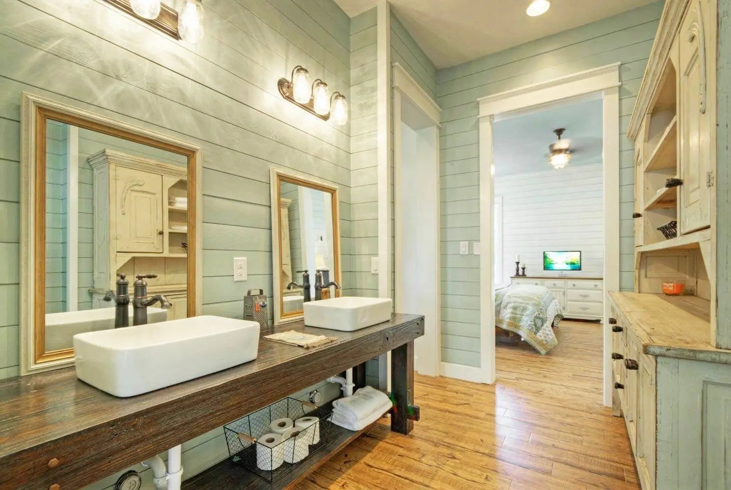 Mason Jar Vanity Light For Farmhouse Bathrooms Three Jar Shades Warm Ambience And Modern Glow